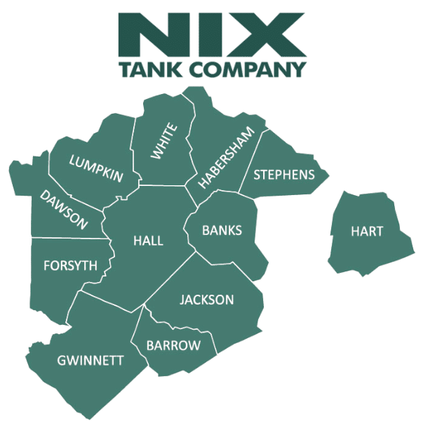 Nix Tank Company Service Area